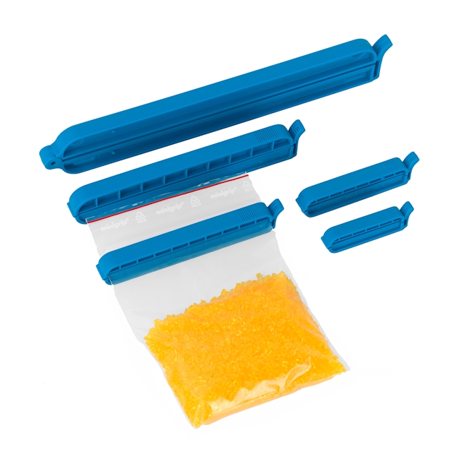 Bag-clips 150 mm blue